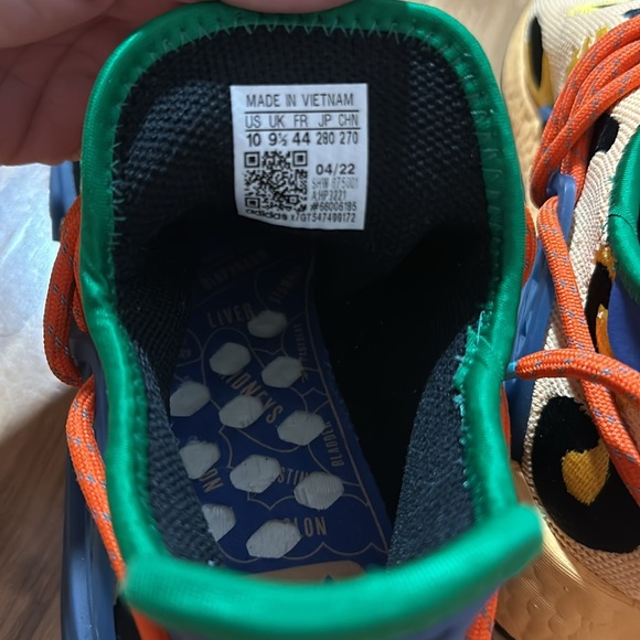 Adidas Mens HU NMD Animal Print HP322,Size 10 - Picture 6 of 6